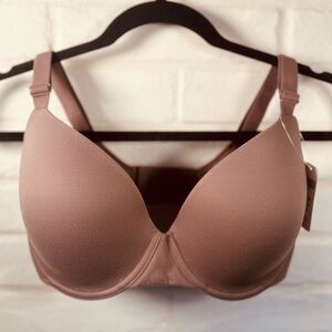 NWT Soma Enbliss Full Coverage Lined Underwire Bra 34 DD Mochaccino Brown #0031